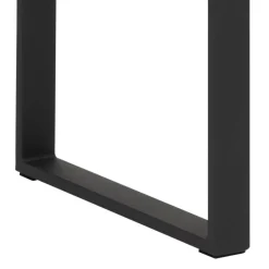 Konsola Katrine dymiona czarna