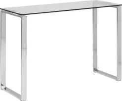 Konsola Katrine transparentna chrom