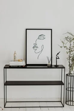 Konsola STAM 280 czarny dąb