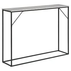 Konsola Vita trawertyn/czarna