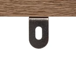 Konsola z półkami na buty Aliaj  naturalna/czarna