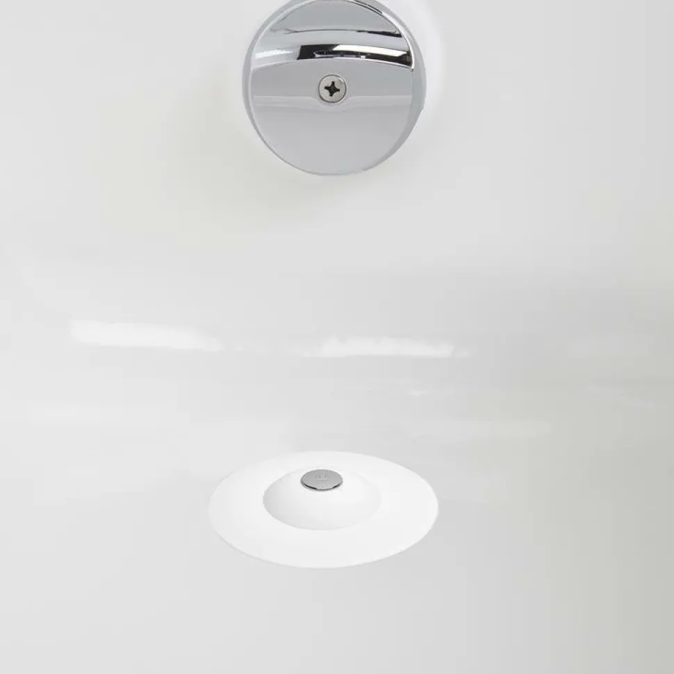 Korek do zlewu Flex biały