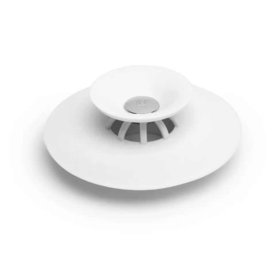 Korek do zlewu Flex biały