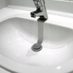 Korek do zlewu silikonowy różowy