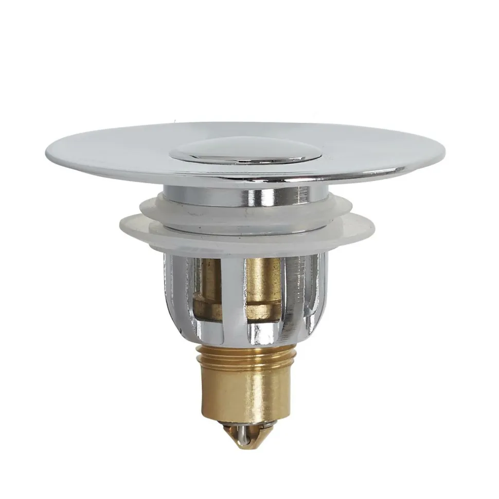 Korek do zlewu uniwersalny 6cm chromowany