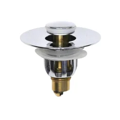 Korek do zlewu uniwersalny 6cm chromowany