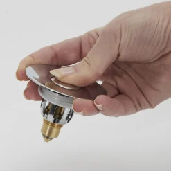 Korek do zlewu uniwersalny 6cm chromowany