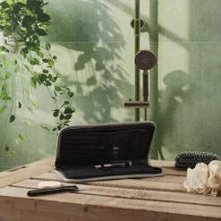 Kosmetyczka na pędzle szara