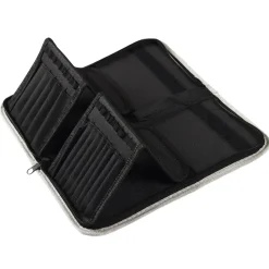 Kosmetyczka na pędzle szara