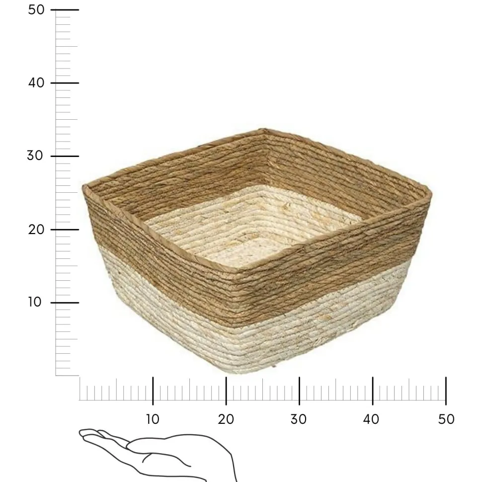 Kosz do przechowywania Mix `n Modul 31x15 naturalny/ biały