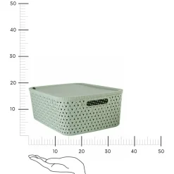 Kosz do przechowywania Tressy 15          l miętowy