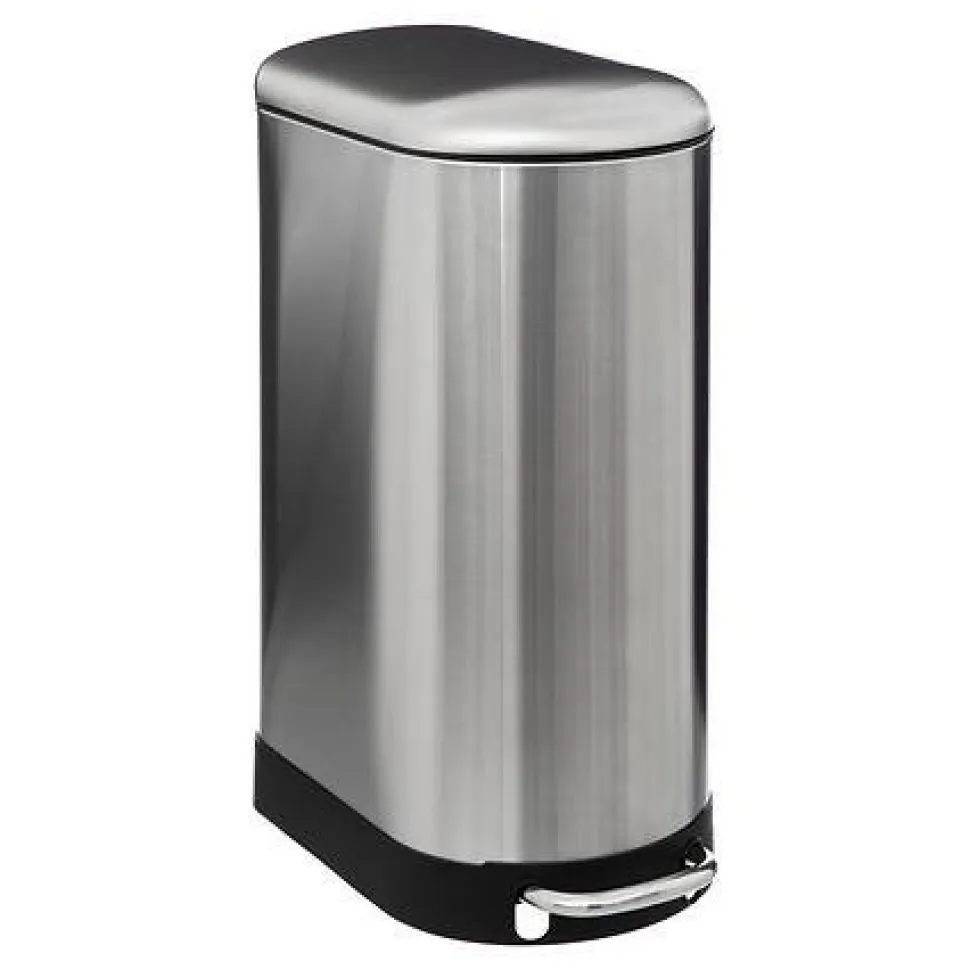 Kosz na śmieci Ariane Slim 30l srebrny