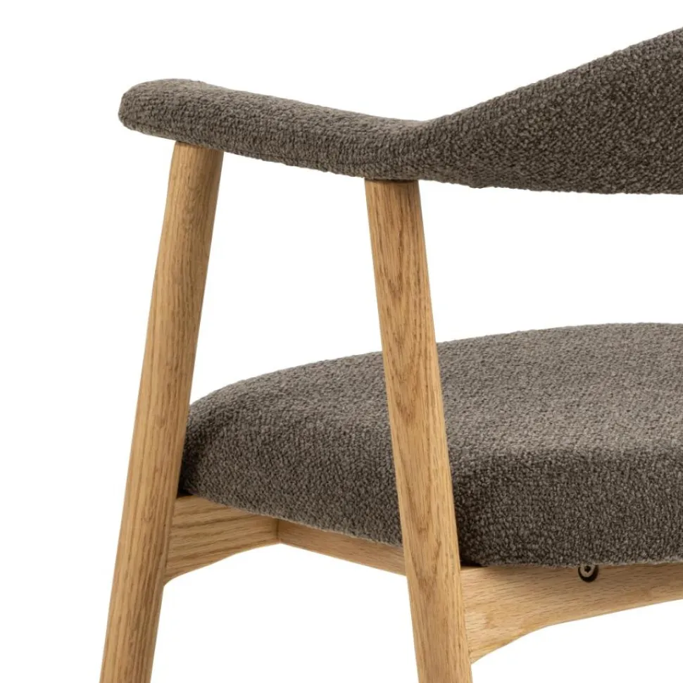 Krzesło Addi brązowe/ dąb Monza 40