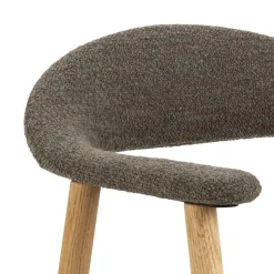 Krzesło Addi brązowe/ dąb Monza 40