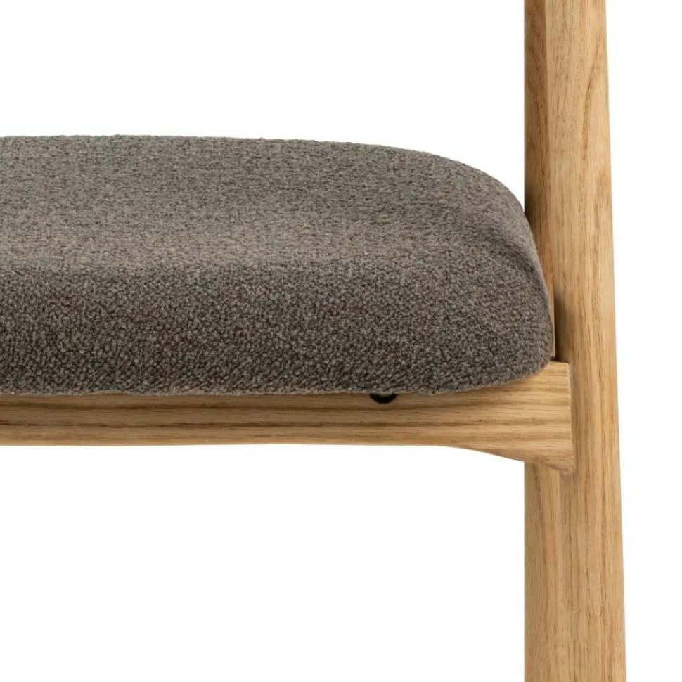 Krzesło Addi brązowe/ dąb Monza 40