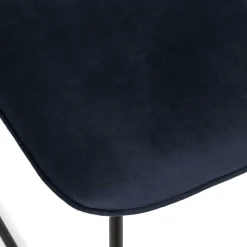 Krzesło Adele VIC granatowe tapicerowane