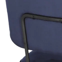Krzesło Adele VIC granatowe tapicerowane