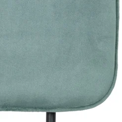 Krzesło Adele VIC szaro-zielone tapicerowane