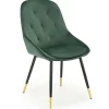 Krzesło Agathe zielone