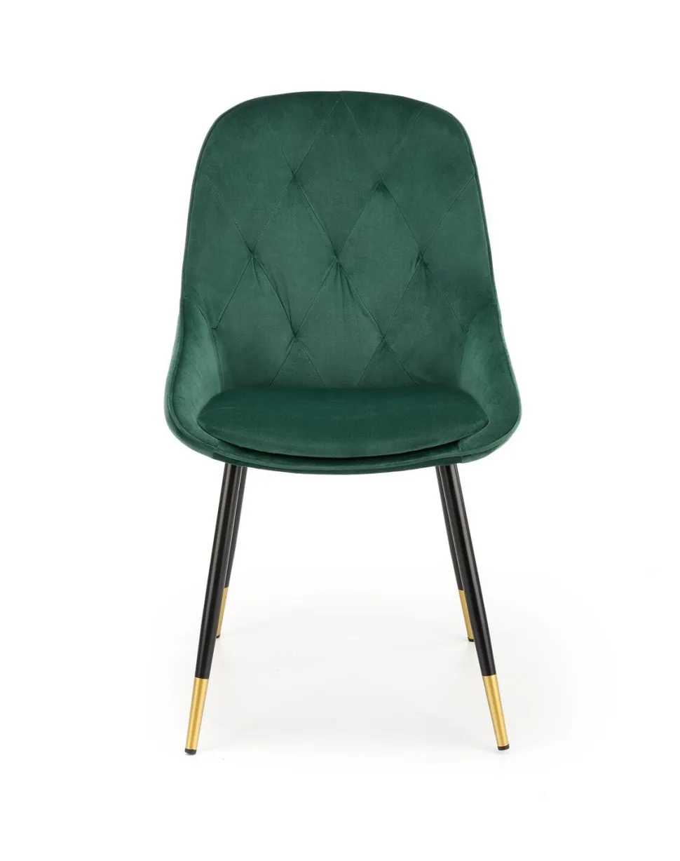 Krzesło Agathe zielone