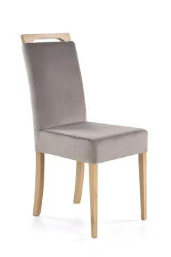 Krzesło Alabama dąb miodowy/ szare