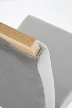 Krzesło Alabama dąb miodowy/ szare