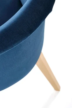 Krzesło Alain dąb/ granatowe Monolith 77