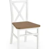 Krzesło Alaska białe/ olcha
