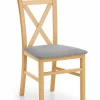 Krzesło Alaska dąb miodowy / szary Inari 91