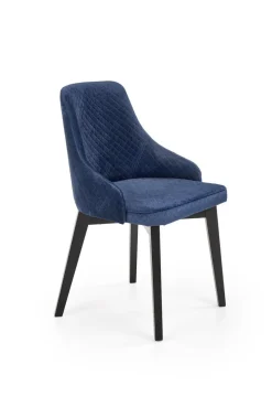 Krzesło Albe czarne/ granatowe Monolith