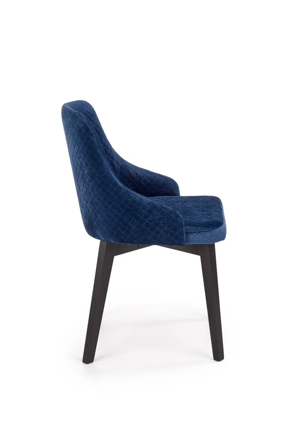 Krzesło Albe czarne/ granatowe Monolith
