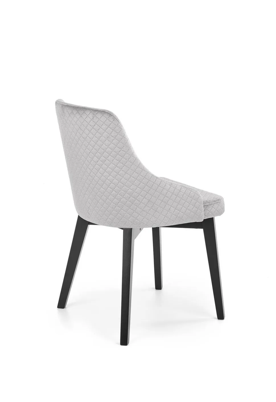 Krzesło Albe czarne/ szare Monolith 85