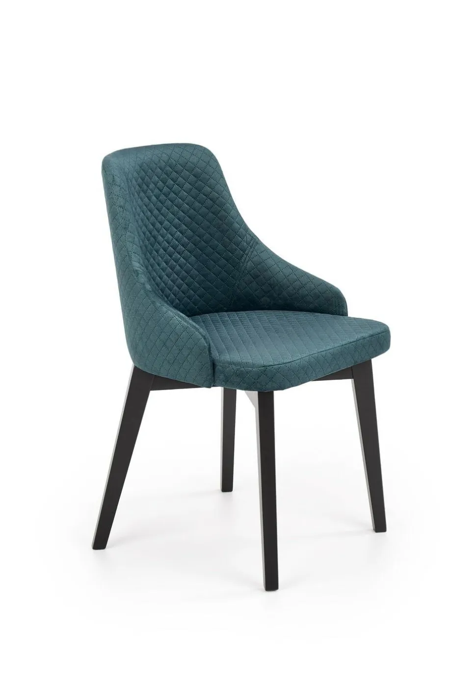 Krzesło Albe czarne/ zielone Monolith 37