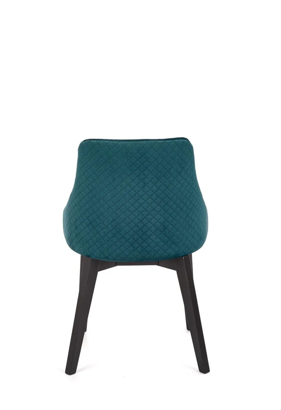 Krzesło Albe czarne/ zielone Monolith 37