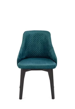 Krzesło Albe czarne/ zielone Monolith 37