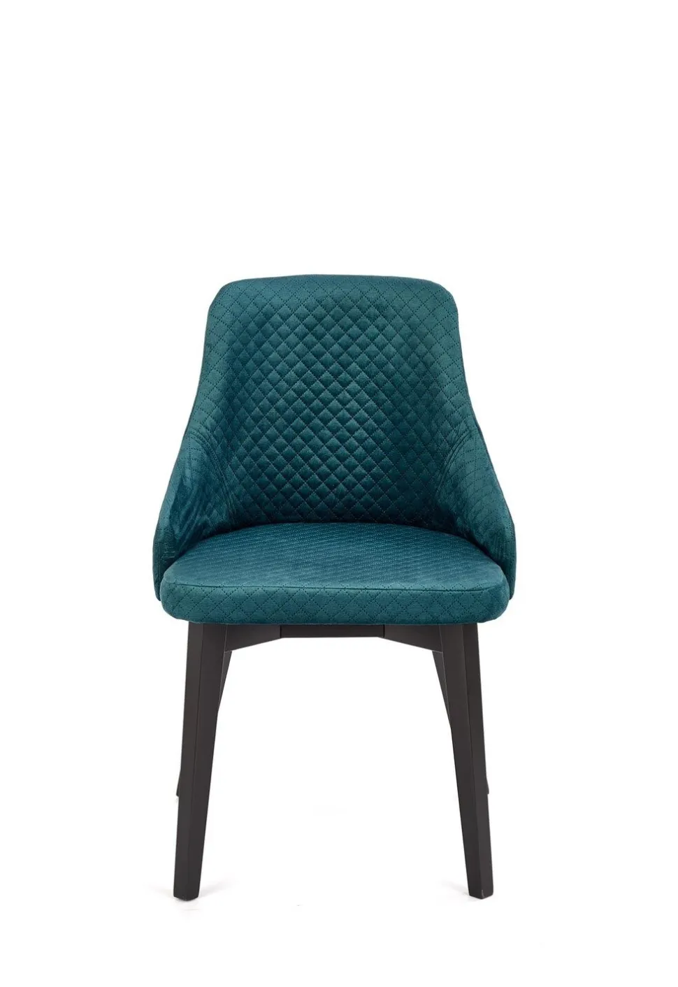 Krzesło Albe czarne/ zielone Monolith 37