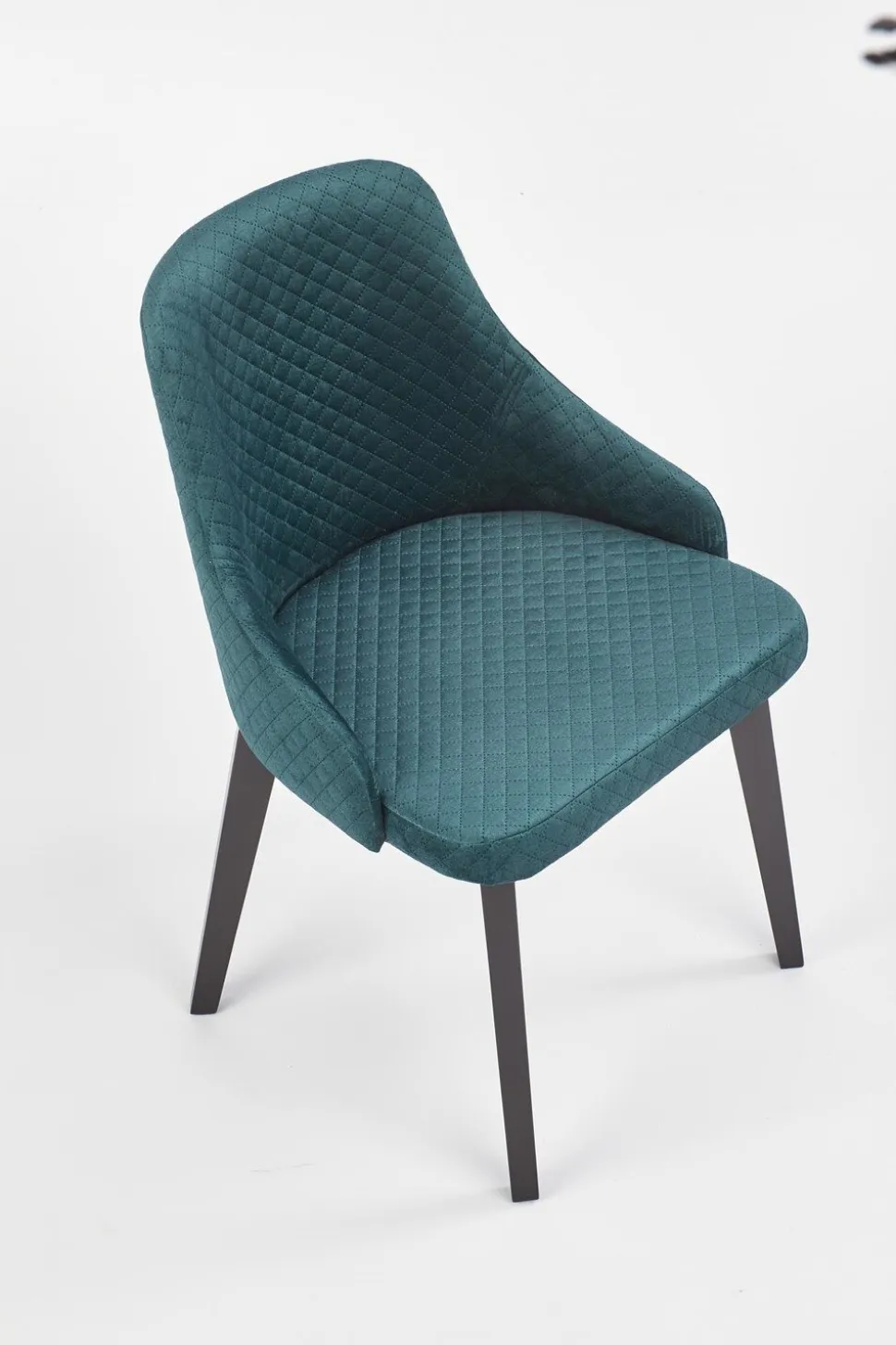 Krzesło Albe czarne/ zielone Monolith 37