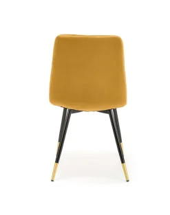 Krzesło Amelie musztardowe