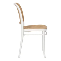 Krzesło Antonio białe z tworzywa