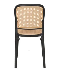 Krzesło Antonio czarne z tworzywa