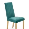 Krzesło Arizona zielone/ dąb miodowy