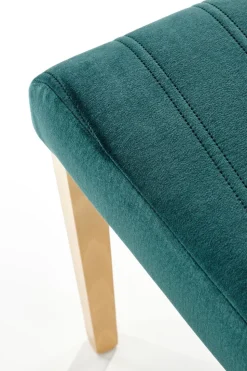 Krzesło Arizona zielone/ dąb miodowy