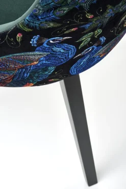 Krzesło Arkansas zielone Bluvel 78