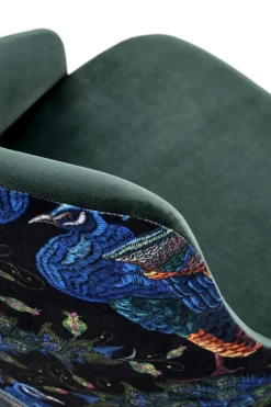 Krzesło Arkansas zielone Bluvel 78