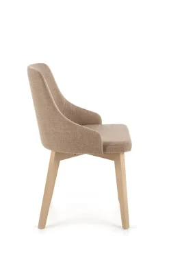 Krzesło Arman dąb/ beżowe ciemne Inari