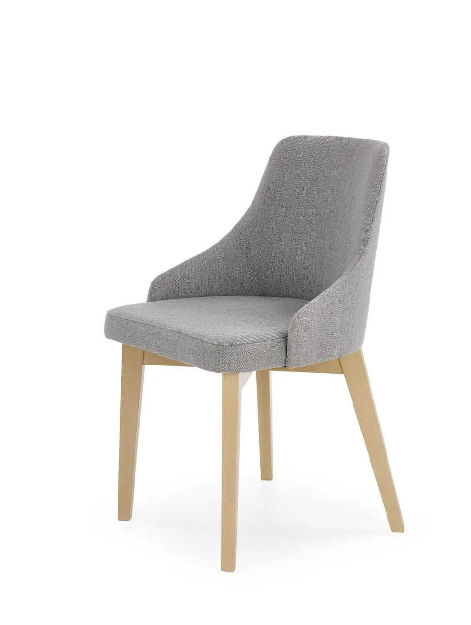 Krzesło Arman dąb/ szare jasne Inari 91