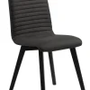 Krzesło Arosa Anthracite/ Black tapicerowane