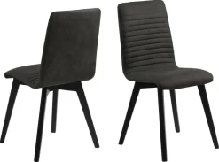 Krzesło Arosa Anthracite/ Black tapicerowane