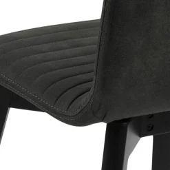 Krzesło Arosa Anthracite/ Black tapicerowane