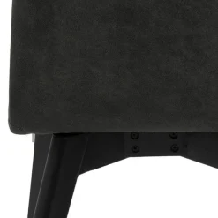 Krzesło Arosa Anthracite/ Black tapicerowane